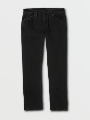 Volcom Solver Modern Fit Jeans - Black Out