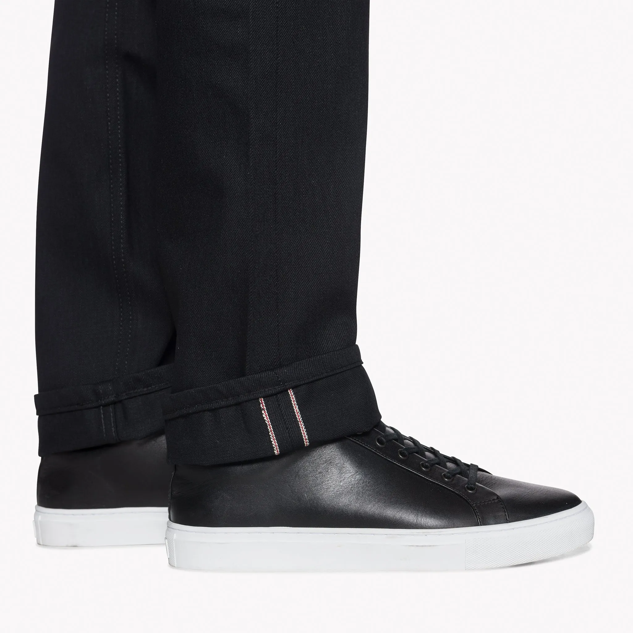 Weird Guy  -  Solid Black Selvedge