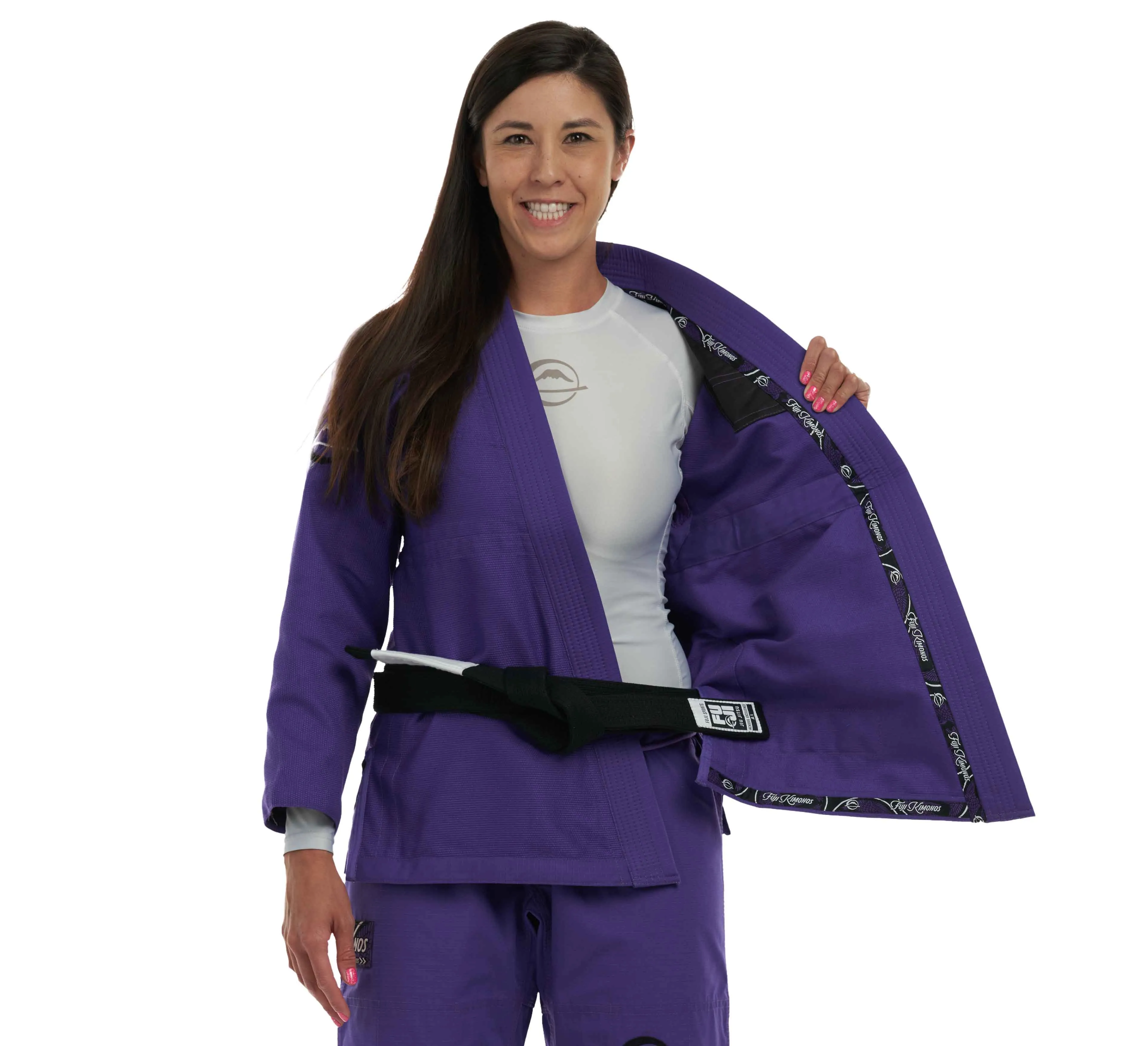 Womens Suparaito BJJ Gi Crane Edition Purple