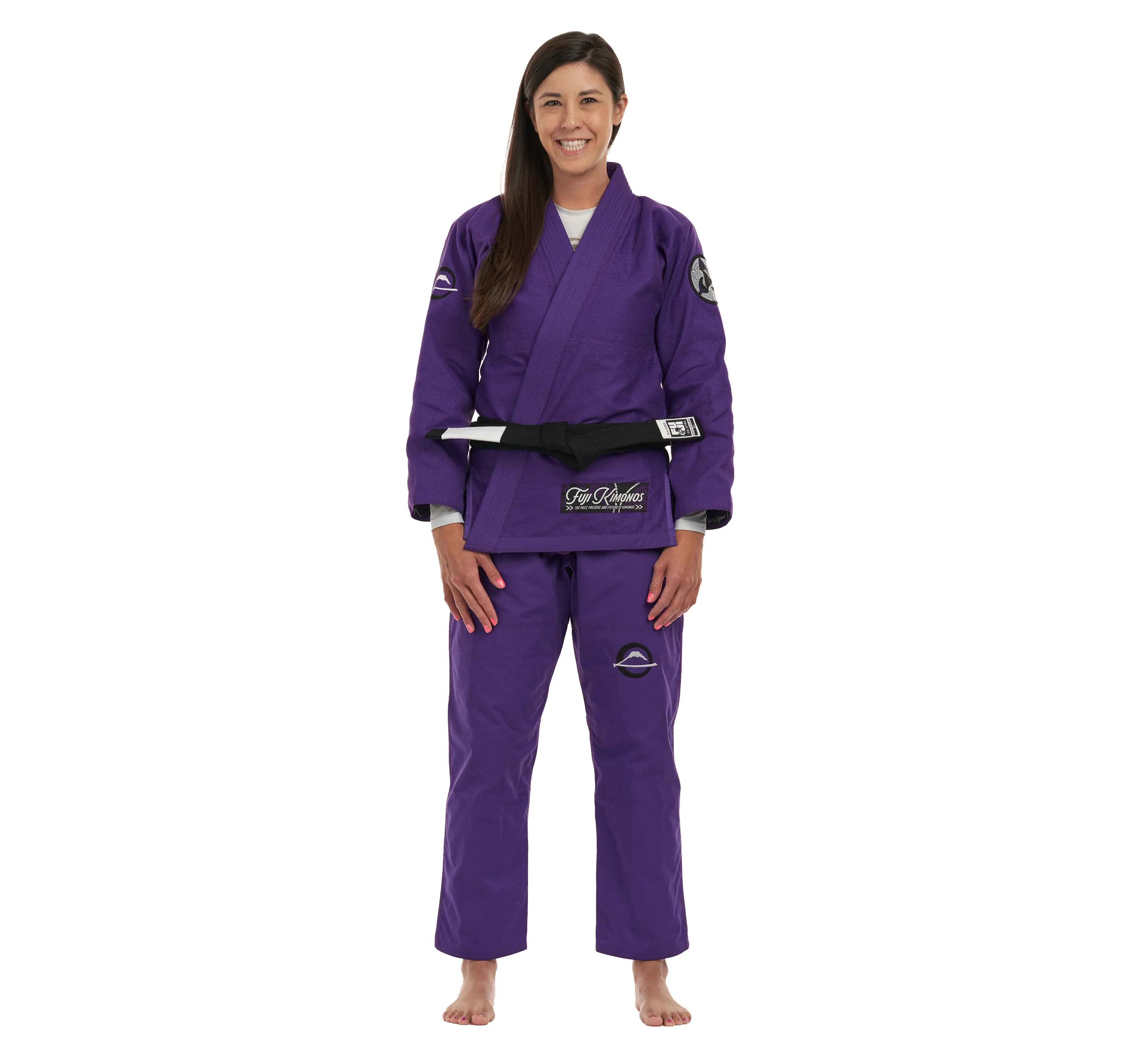 Womens Suparaito BJJ Gi Crane Edition Purple